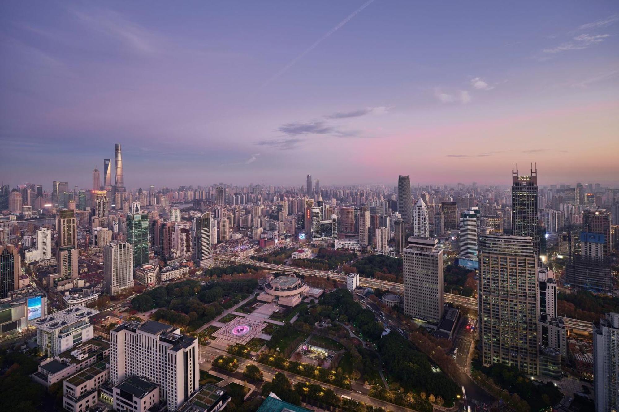 Jw Marriott Shanghai At Tomorrow Square Екстериор снимка