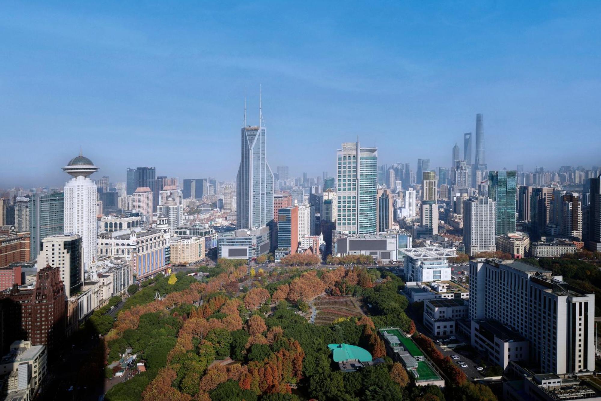 Jw Marriott Shanghai At Tomorrow Square Екстериор снимка