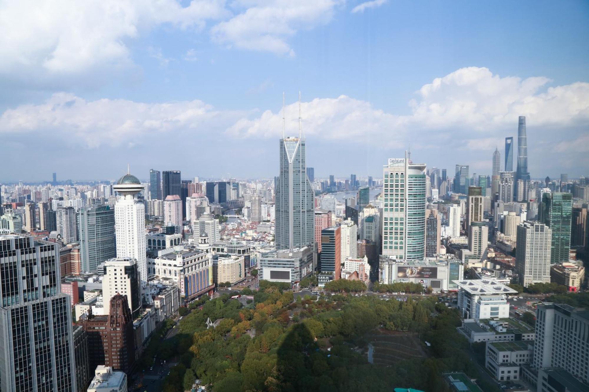 Jw Marriott Shanghai At Tomorrow Square Екстериор снимка